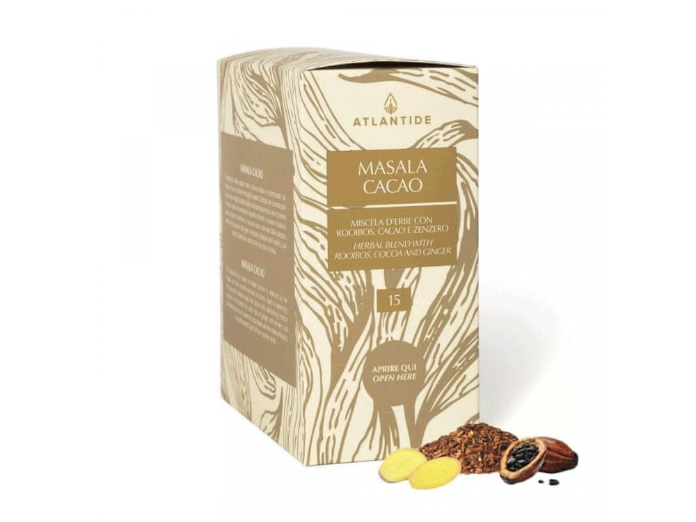 ATLANTIDE Masala Cacao bylinný čaj 20ks x 3g